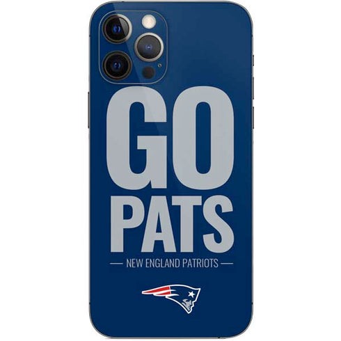 NFL New England Patriots Team Motto iPhone 12 Pro Skin